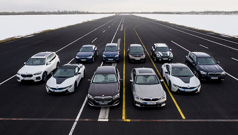 BMW hibridiniai modeliai
