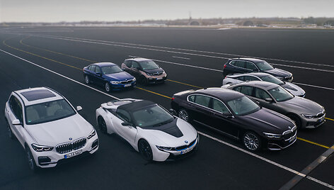 BMW hibridiniai modeliai