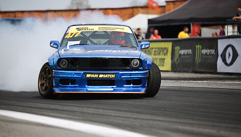 Lietuvių pasirodymas Baltarusijos drifto čempionate