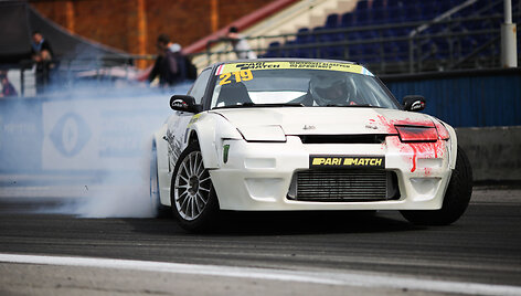 Lietuvių pasirodymas Baltarusijos drifto čempionate