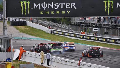 Rokas Baciu&scaron;ka &bdquo;World RX&ldquo; ketvirtojoje kvalifikacijoje