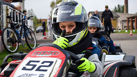 Fini&scaron;avo vienintelis Lietuvoje vaikų kartingo turnyras &bdquo;Kartlandas Mini Cup&ldquo;
