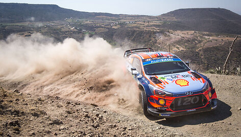 Rally Estonia dalyvaus ir  WRC pilotas A.Mikkelsenas i&scaron; &bdquo;Hyundai Motorsport&ldquo;