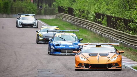 Lietuvis &bdquo;Lamborghini Huracan Super Trofeo&ldquo; automobiliu &bdquo;Baltic GT-PRO&ldquo; klasėje fini&scaron;avo trečias