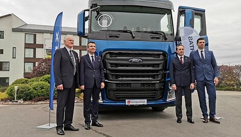 UAB &bdquo;Autokurtas&ldquo; tapo įgaliotu &bdquo;Ford Trucks&ldquo; vilkikų atstovu Lietuvoje