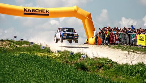 Lietuviai dalyvavo &bdquo;Rally Fortecya&ldquo; Ukrainoje