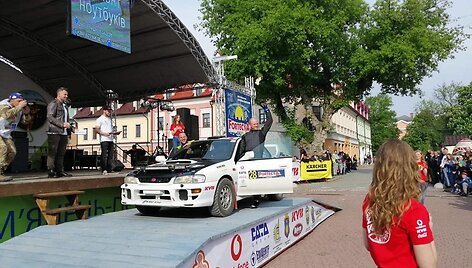 Lietuviai dalyvavo &bdquo;Rally Fortecya&ldquo; Ukrainoje