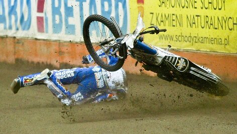 Lenktynių metu žuvo Didžiosios Britanijos čempionas, motociklininkas Lee Richardsonas