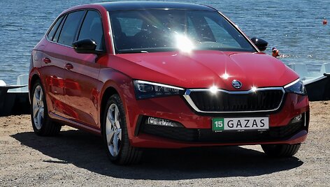 &bdquo;&Scaron;koda Scala&ldquo;: eksperimentas su arbūzais &bdquo;Ir į darbą, ir į sodą&ldquo;
