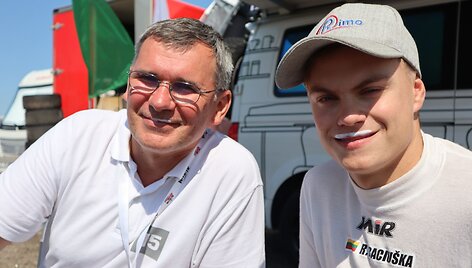 Rokas Baciu&scaron;ka ir Žilvinas Pekarskas