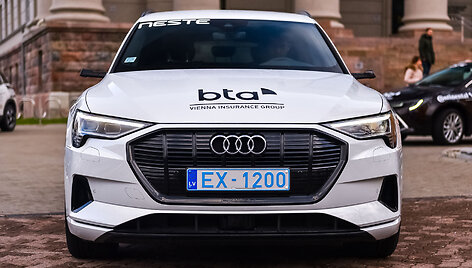 Audi e-tron - konkurso &bdquo;Metų automobilis 2020&ldquo; dalyvė