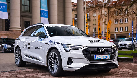 Audi e-tron - konkurso &bdquo;Metų automobilis 2020&ldquo; dalyvė