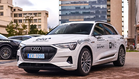 Audi e-tron - konkurso &bdquo;Metų automobilis 2020&ldquo; dalyvė