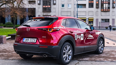 Konkurso „Metų automobilis 2020“ dalyvis: Mazda CX-30