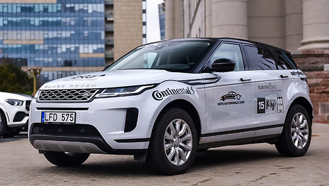 Range Rover Evoque – konkurso „Metų automobilis 2020“ dalyvis