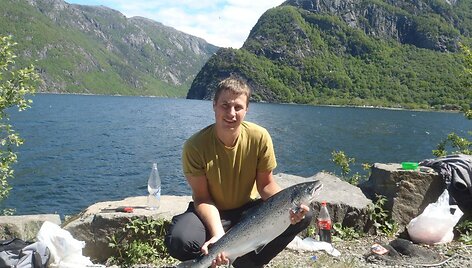 Irmanto 5,6 kg la&scaron;i&scaron;a, sume&scaron;keriota Norvegijoje