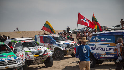 &bdquo;iGo2Dakar&ldquo; žurnalistų komanda