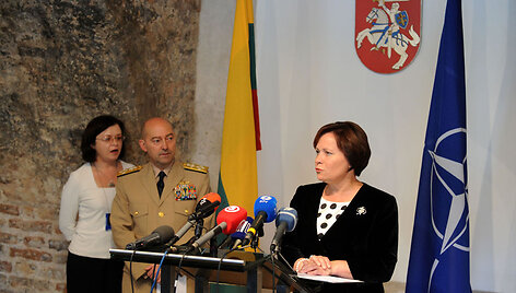 Prezidentė susitiko su JAV pajėgų Europoje vadu admirolu Jamesu G. Stavridžiu