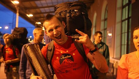Ekspedicijos &bdquo;Kunlun 2012&rdquo; dalyviai i&scaron;vyko į Kiniją 