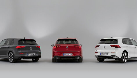&bdquo;Volkswagen&ldquo; Ženevoje parodys sporti&scaron;kiausius &bdquo;Golf&ldquo; modelius: GTI, GTD, GTE