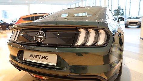 Riboto leidimo „Ford Mustang Bullitt“