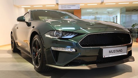 Riboto leidimo „Ford Mustang Bullitt“