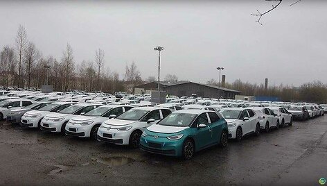 &bdquo;Nextmove&ldquo; Leipcige aptiko pilną &bdquo;ID.3&ldquo; elektromobilių aik&scaron;telę