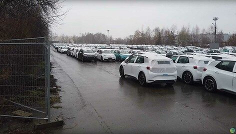 &bdquo;Nextmove&ldquo; Leipcige aptiko pilną &bdquo;ID.3&ldquo; elektromobilių aik&scaron;telę