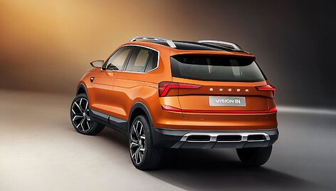 &bdquo;&Scaron;koda&ldquo; koncepcinis automobilis &bdquo;Vision IN&ldquo;