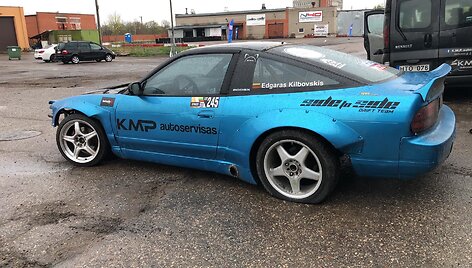 Pirmoji Lietuvos drifto čempionato treniruotė &bdquo;Driftlande&ldquo;