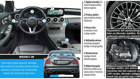 BMW 330i prie&scaron; &bdquo;Mercedes C 300&ldquo;
