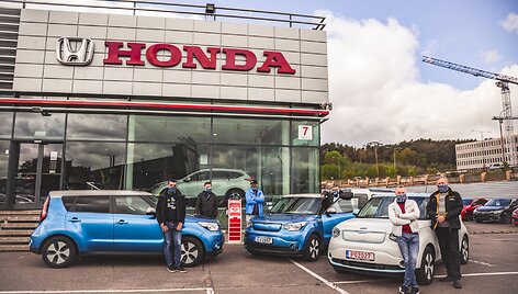 &bdquo;Auto Bild Lietuva&ldquo; surengtos elektromobilių lenktynės