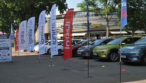 Elektromobilių lenktynės &bdquo;Ignitis ON: pažink Lietuvą!&ldquo;