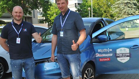 Elektromobilių lenktynės &bdquo;Ignitis ON: pažink Lietuvą!&ldquo;