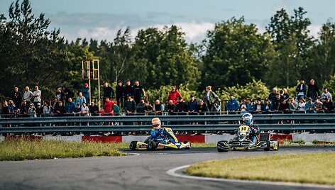 Rokas Baciu&scaron;ka Lietuvos kartingų čempionate