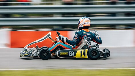 Rokas Baciu&scaron;ka Lietuvos kartingų čempionate