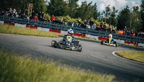 Rokas Baciu&scaron;ka Lietuvos kartingų čempionate