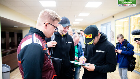 Žemaičių tarmės egzaminas &bdquo;Rally Žemaitija&ldquo;