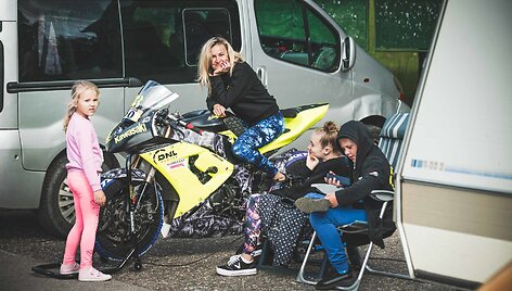 Lietuvos motožiedo čempionato etapas Nemuno žiede