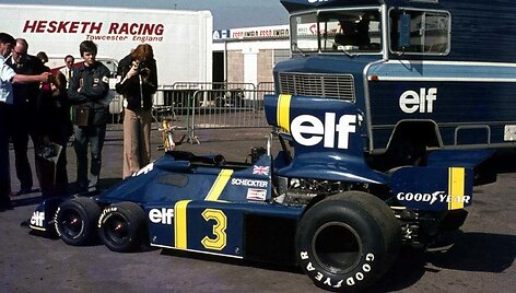 Nors nebuvo greičiausias, Tyrrell P34 visur traukė žvilgsnius. (Gillfoto, Wikimedia(CC BY-SA 3.0)