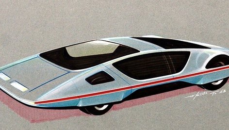 Paolo Martino pieštas Ferrari Modulo eskizas. (Torusuzuki, Wikimedia(CC BY-SA 3.0)