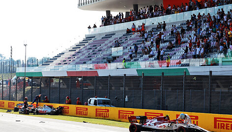 Antonio Giovinazzi avarija Mugello trasoje
