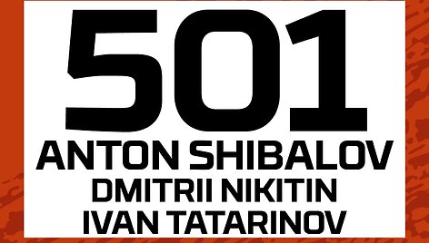 Dakaro sunkvežimių įskaitos startiniai numeriai