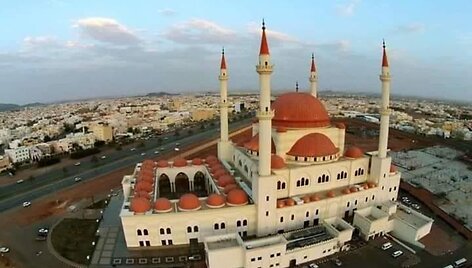 Hailo miestas Saudo Arabijoje