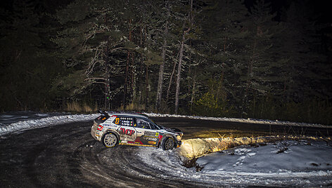 WRC Monako etapas