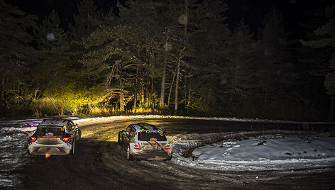 WRC Monako etapas