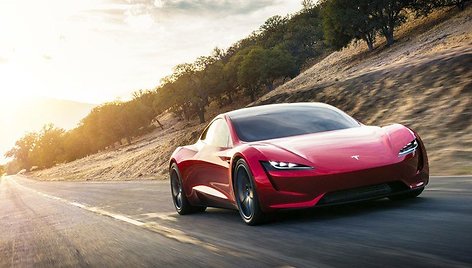 Antros kartos „Tesla Roadster“