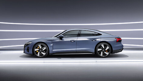 Pasaulinė premjera: naujasis &bdquo;Audi e-tron GT&ldquo;