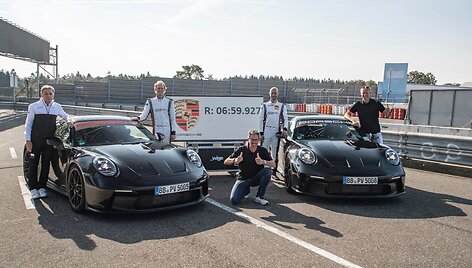 2022 m. Porsche 911 GT3 pristatymas