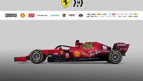 Ferrari pristatė savo F1 bolidą SF12 Ferrari F1